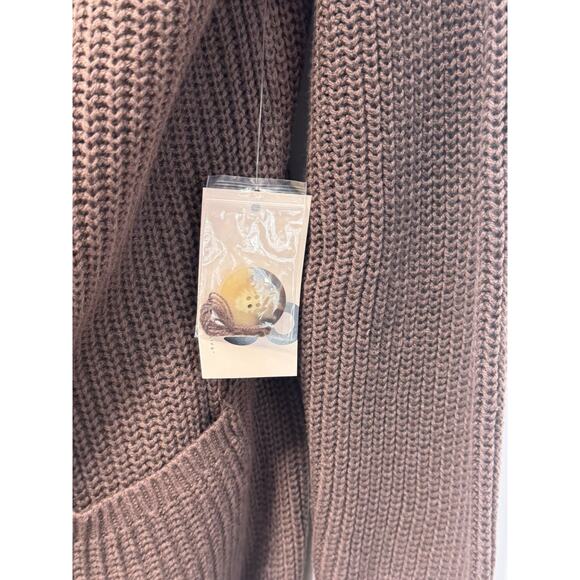 SO Brand Button Cardigan Fall Sweater Brown Women’s Juniors Size Small NWT - Picture 3 of 7